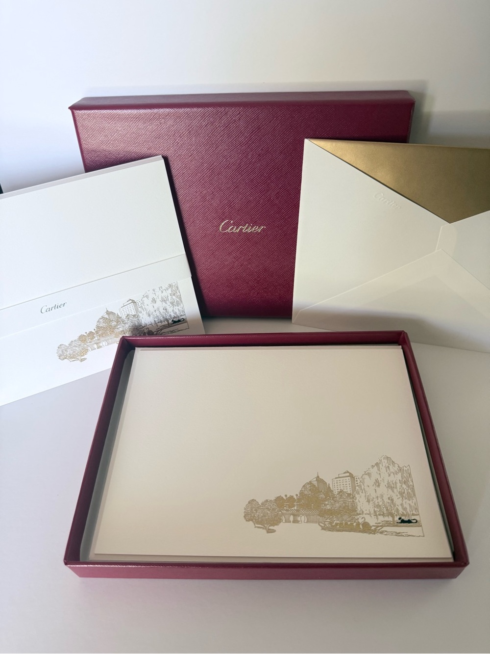 Cartier Stationery Set - 12 pcs Authentic and New